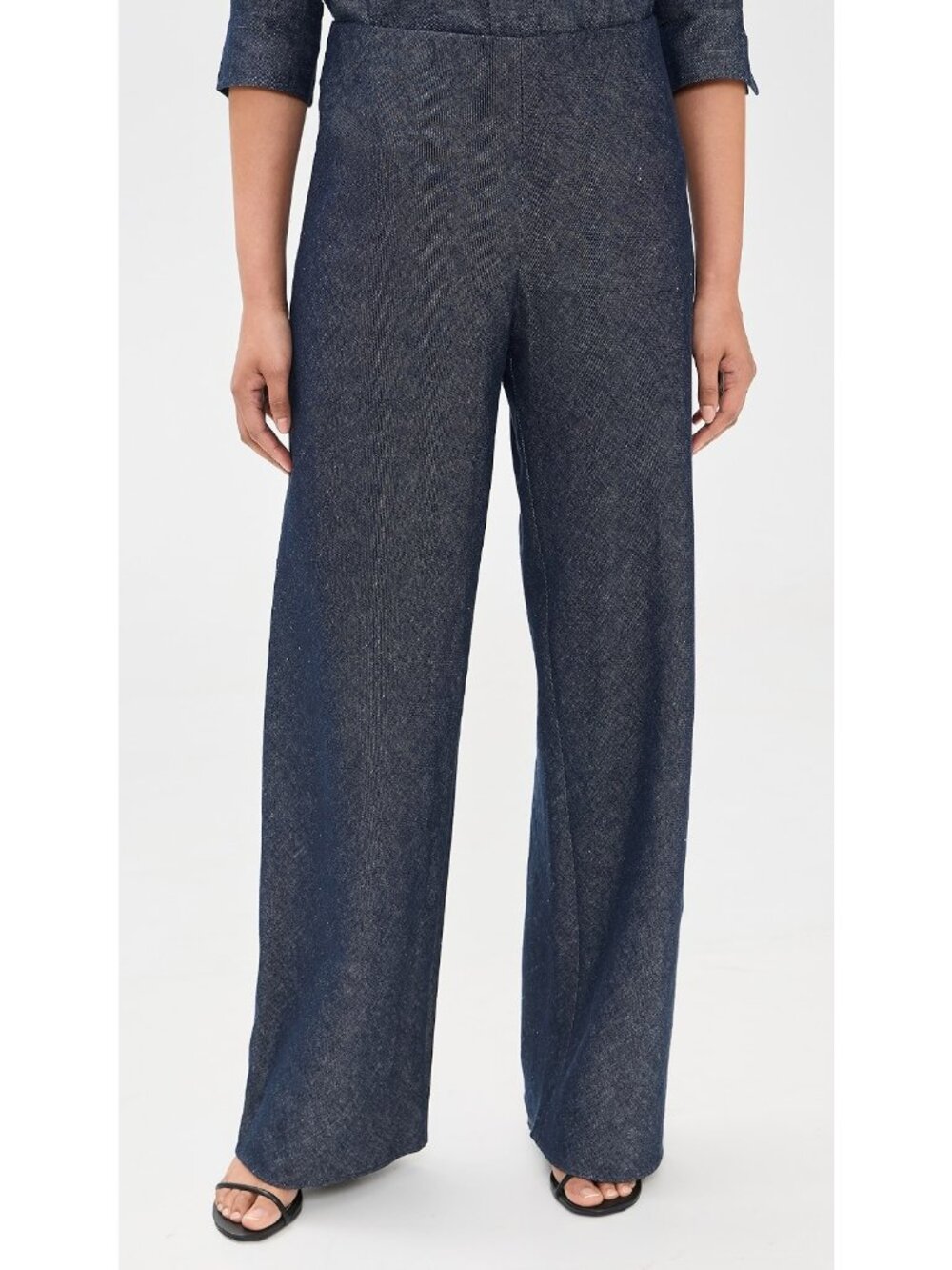 Vince Colette Chambray Bias indigo blue Pants size XS